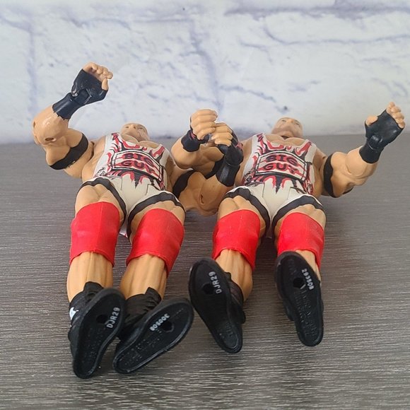 Ryback WWE Wrestling Action Figure Feed Me More WWF 2012 Big Guy Set of 2 - Picture 8 of 8